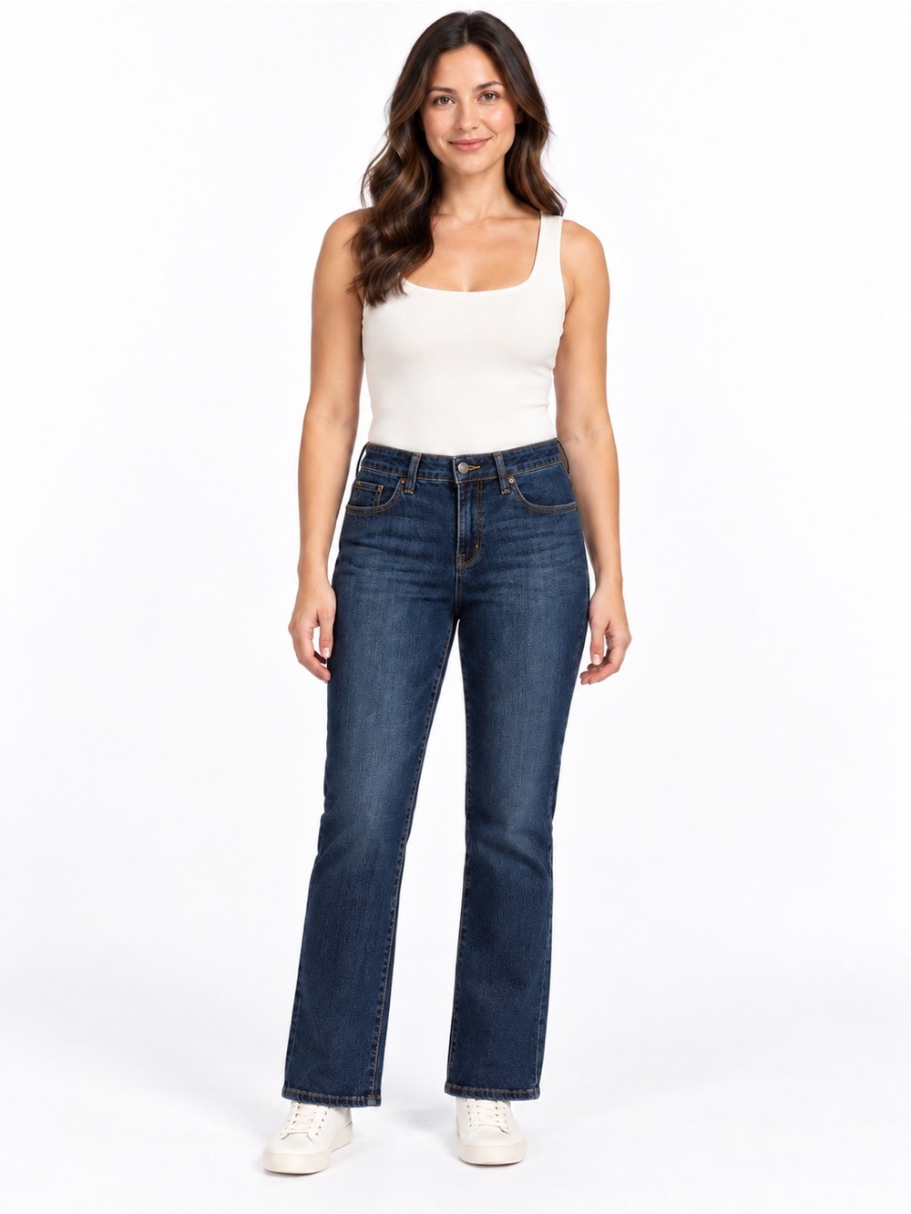 Sonoma Life + Style Women’s Dark Wash Straight Jeans Petite Size 6P